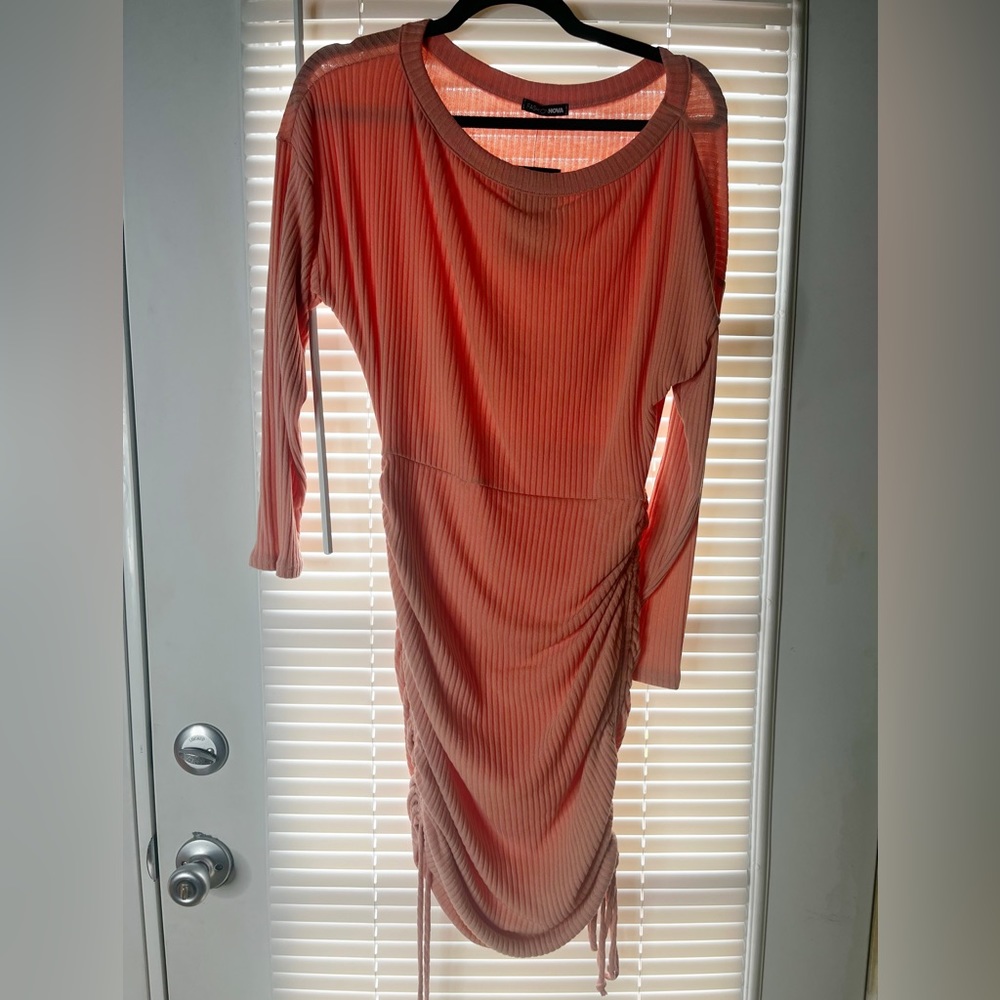 Draw Me In Sweater Mini Dress - Picture 5 of 8